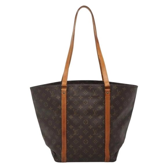 LOUIS VUITTON Monogram Sac Shopping Tote Bag M51108 LV Auth 139963 - Picture 2 of 16
